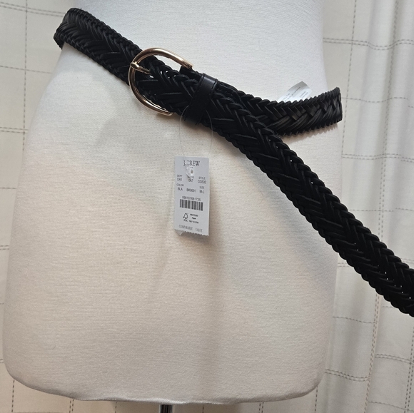 J Crew Woven leather belt - Picture 3 of 4